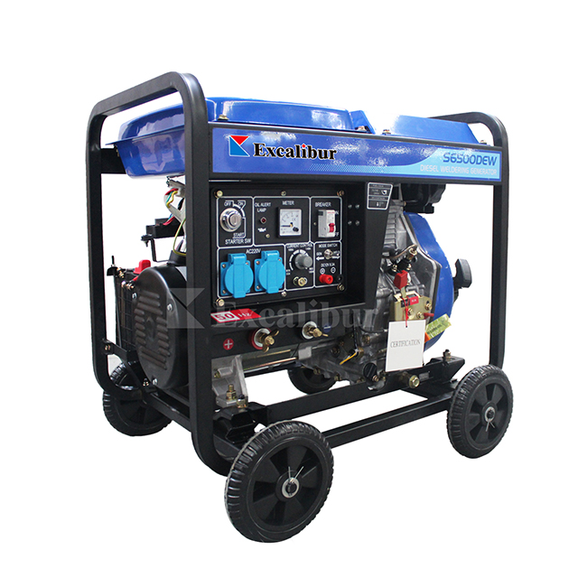 S6500DEW diesel welder generator